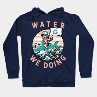 Water We Doing  [Environmental Pun] Hoodie